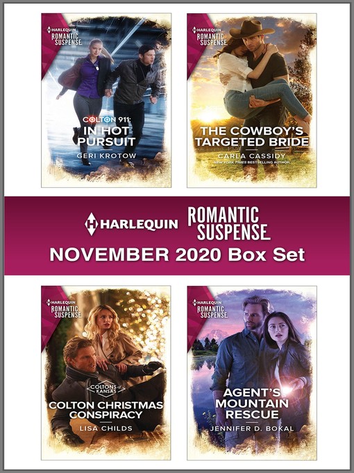 Title details for Harlequin Romantic Suspense November 2020 Box Set by Geri Krotow - Available